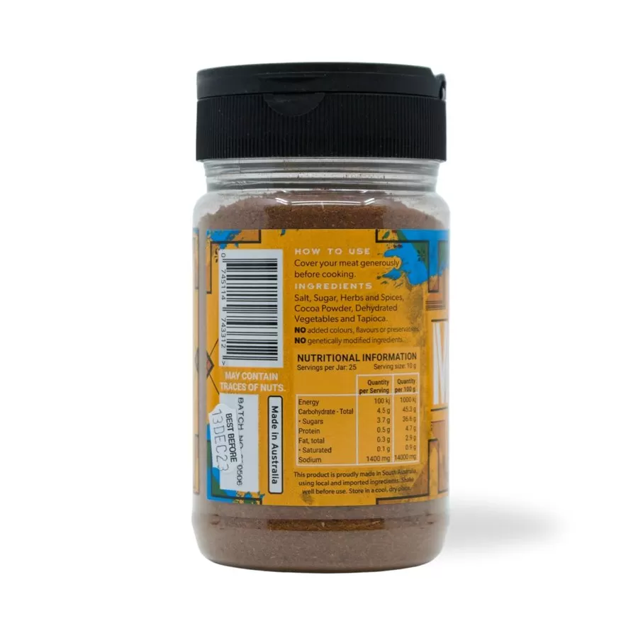 BRZ Mexicana Signature Seasoning Rub 250G - Image 2