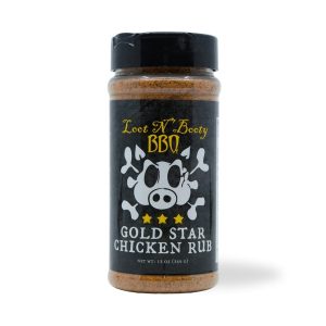 Loot 'N' Booty Gold Star Chicken Rub 369g