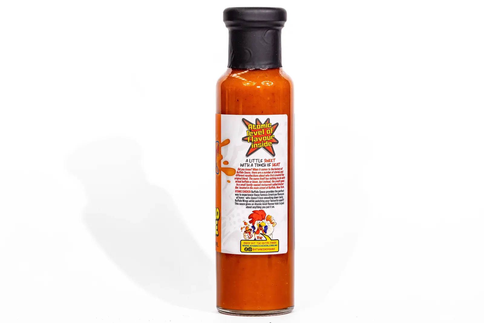 Atomic Chicken Buffalo Hot Sauce 250ml - Image 2