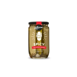 Dillicious OH SO Spicy Pickle - Halves 675g