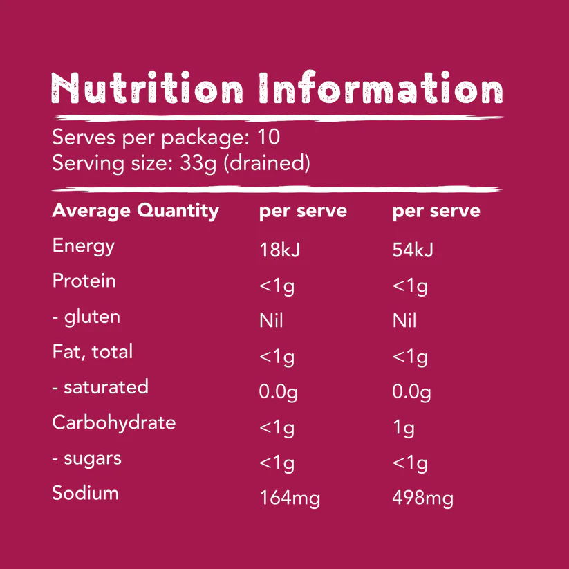 Dillicious STRAIGHT UP Garlic Pickle - Halves 675g - Image 3