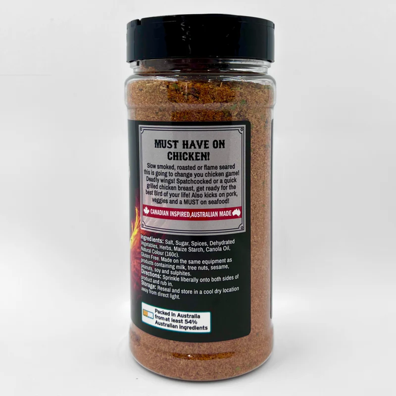 Darkside of the Grill SMOKING YARD BIRD Chicken Rub 270g - Image 2
