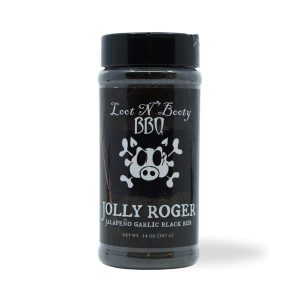 Loot 'N' Booty Jolly Roger Jalapeño Garlic Black Rub 397g