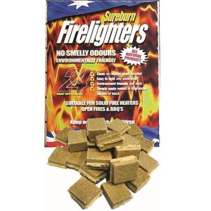Sureburn Firelighters 24 pack