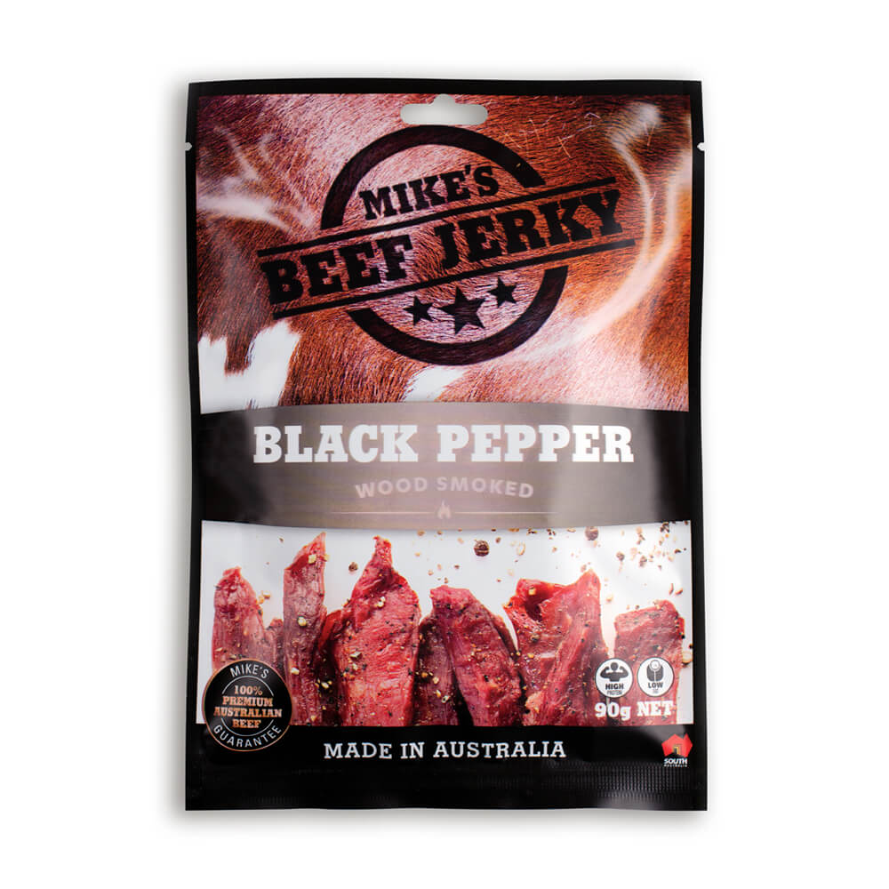 Mike's Beef Jerky BLACK PEPPER 90g