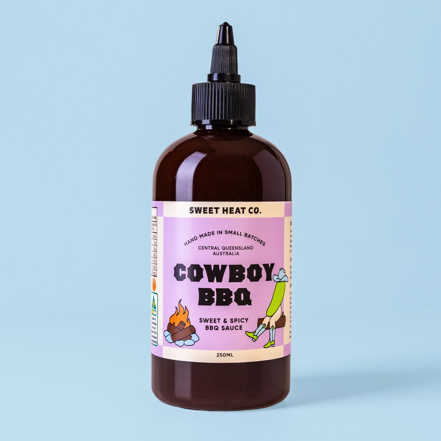 Sweet Heat Co COWBOY BBQ 250ml - Image 2