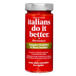Italians Do It Better PROVENZALE - Fresh Tomatoes and Herbs 290g