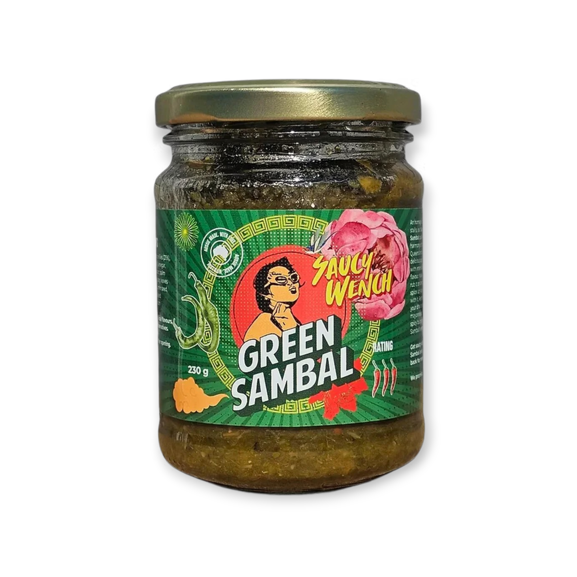 Saucy Wench GREEN SAMBAL 230g
