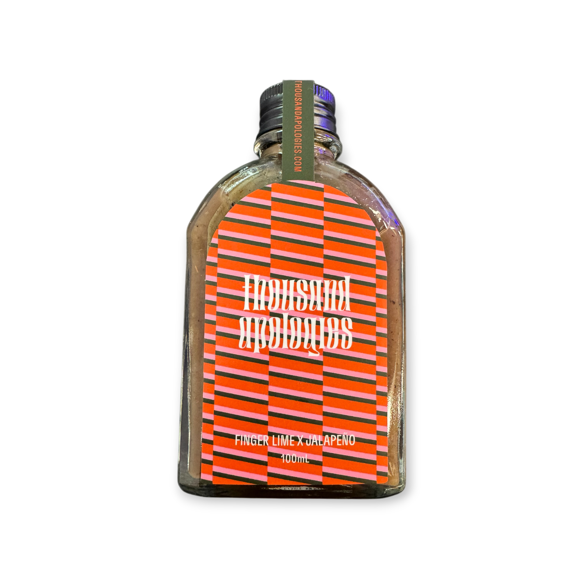 Thousand Apologies FINGER LIME X JALAPENO Hot Sauce 100ml