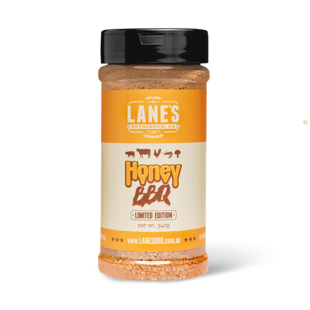 Lanes HONEY BBQ Rub 340g