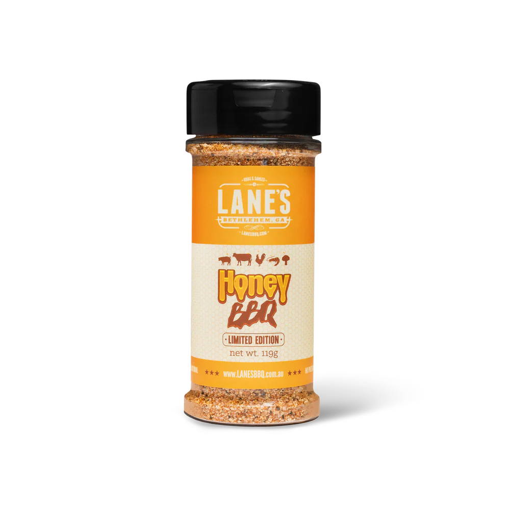 Lanes HONEY BBQ Rub 119g