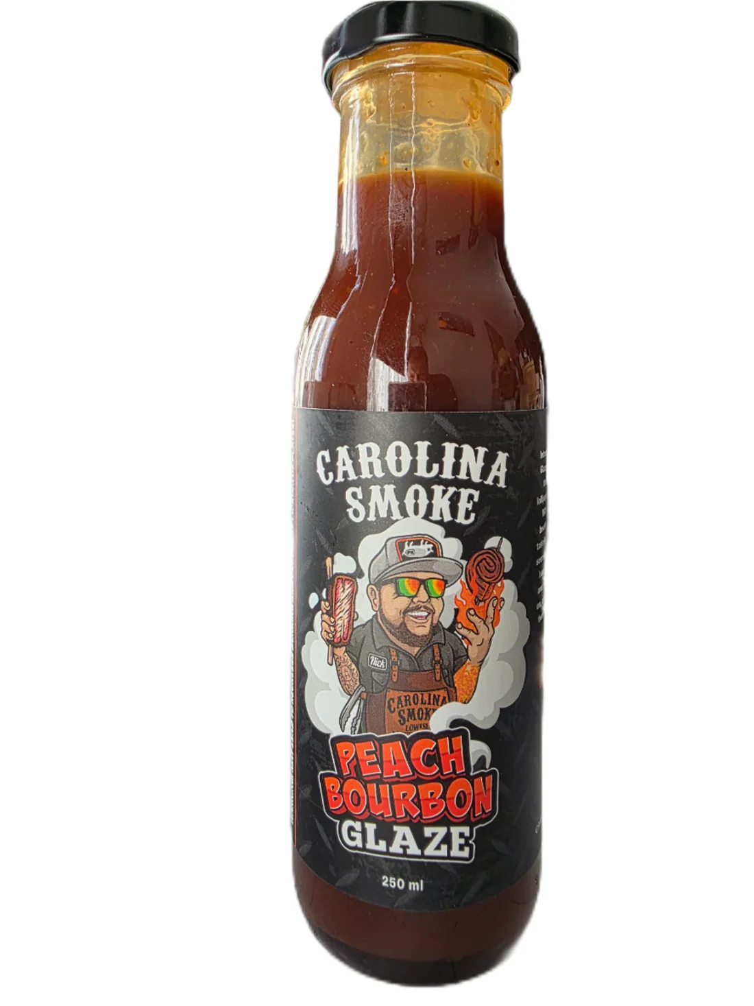 Carolina Smoke PEACH & BOURBON BBQ Sauce 250ml