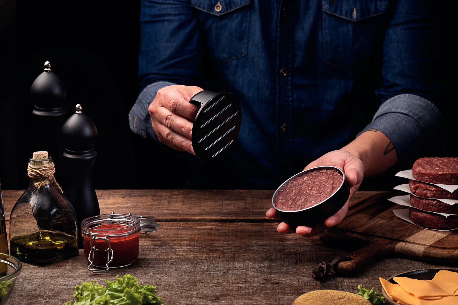 Tramontina Black Burger Press - Image 3