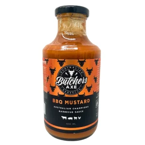 Butchers Axe BBQ MUSTARD- Barbecue Sauce 500ml