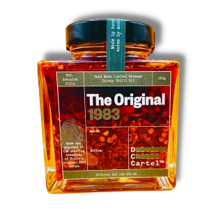 DC Cartel Crispy Chilli Oil The Original Olive Oil 1983 268g