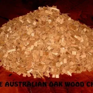Aussie BBQ Smoke Australian Oak Wood Chips 1kg