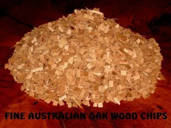 Aussie BBQ Smoke Australian Oak Wood Chips 1kg