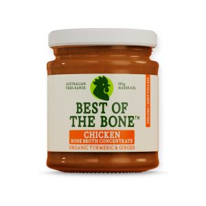 Best of the Bone Chicken Bone Broth Concentrate Turmeric 180g